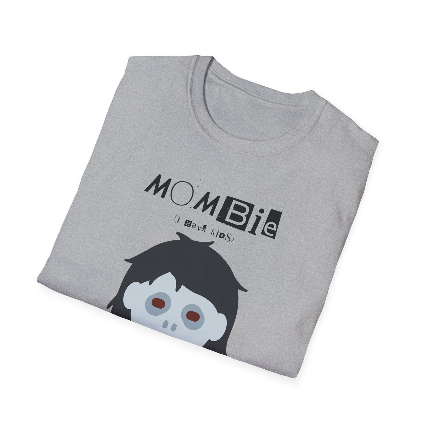 Funny MOMBie Unisex T-Shirt | Mother's Day Gift, Casual Wear, Zombie Theme, Halloween Humor, Family Shirt
