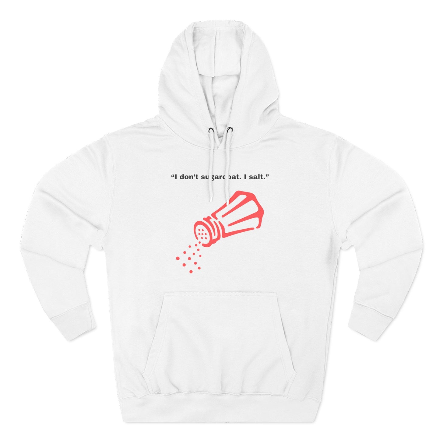 I Don t Do Part Salt I Salt salt shaker illustration Hoodie | Minimal Kitchen Humor