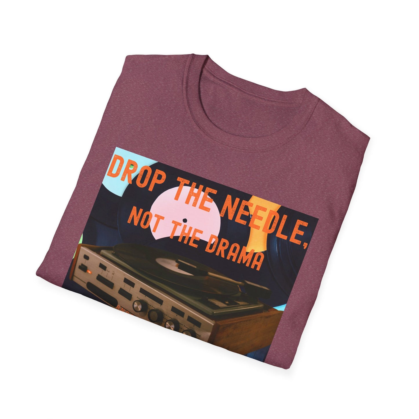 Retro Music Vibe Unisex T-Shirt, Perfect for Music Lovers, Gift for Vinyl Collectors, Casual Summer Wear, Party Tee, Unique Graphic Top