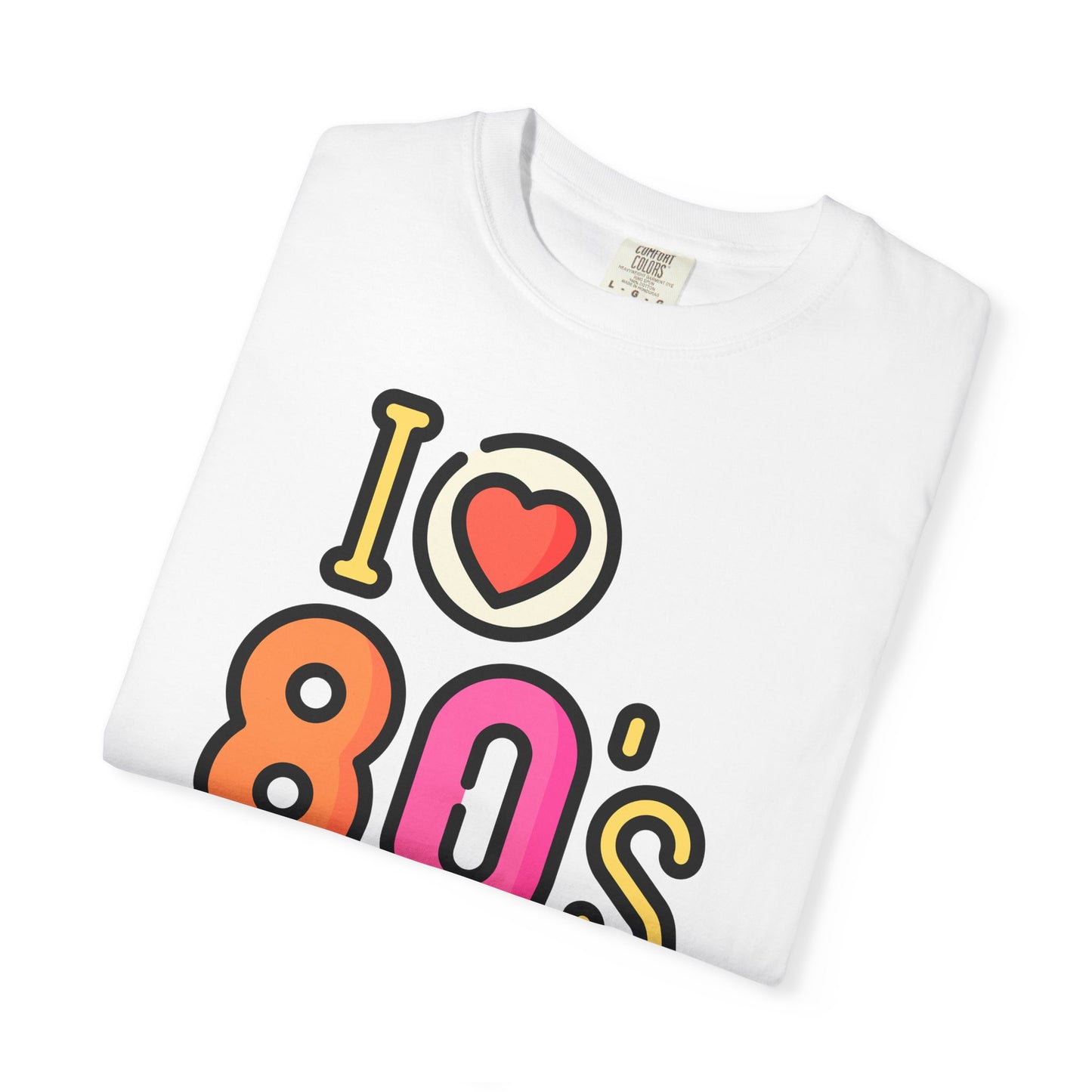 I  80s cassette & roller skate T-Shirt | Retro 1980s Design