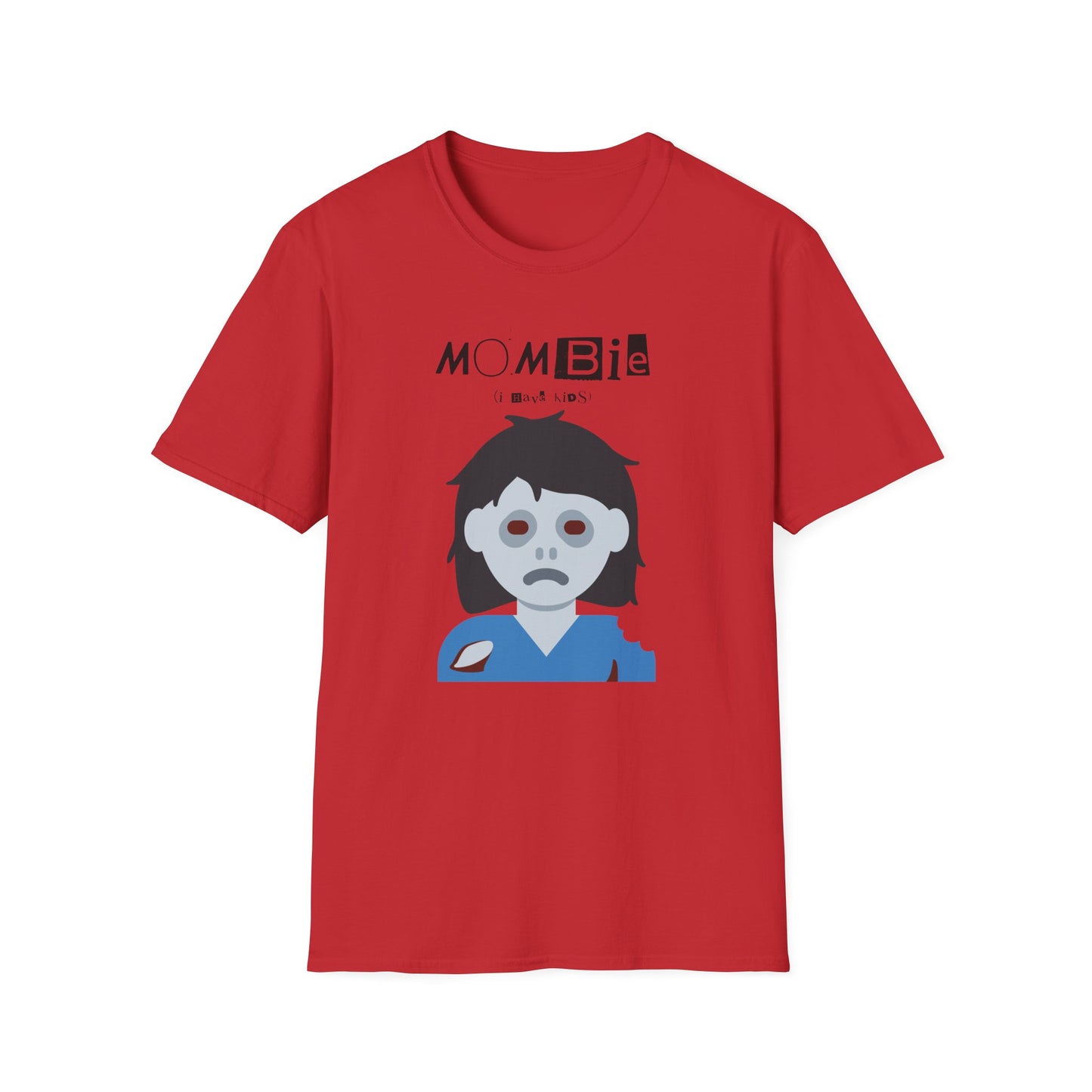 Funny MOMBie Unisex T-Shirt | Mother's Day Gift, Casual Wear, Zombie Theme, Halloween Humor, Family Shirt