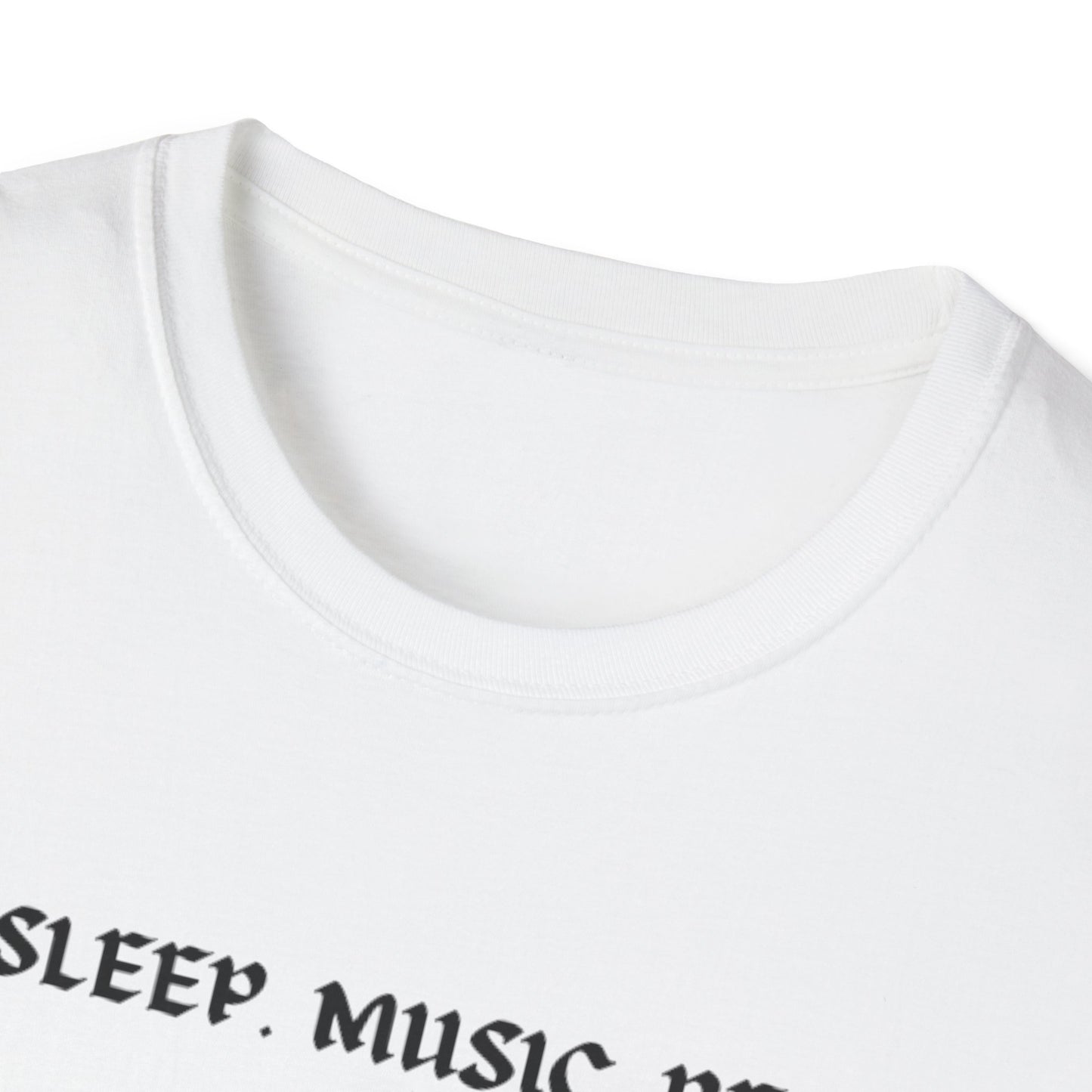 Skeleton Music Vibes Unisex Softstyle T-Shirt | Rock Music Lovers Tee, Concert Shirt, Halloween Apparel, Gift for Musicians