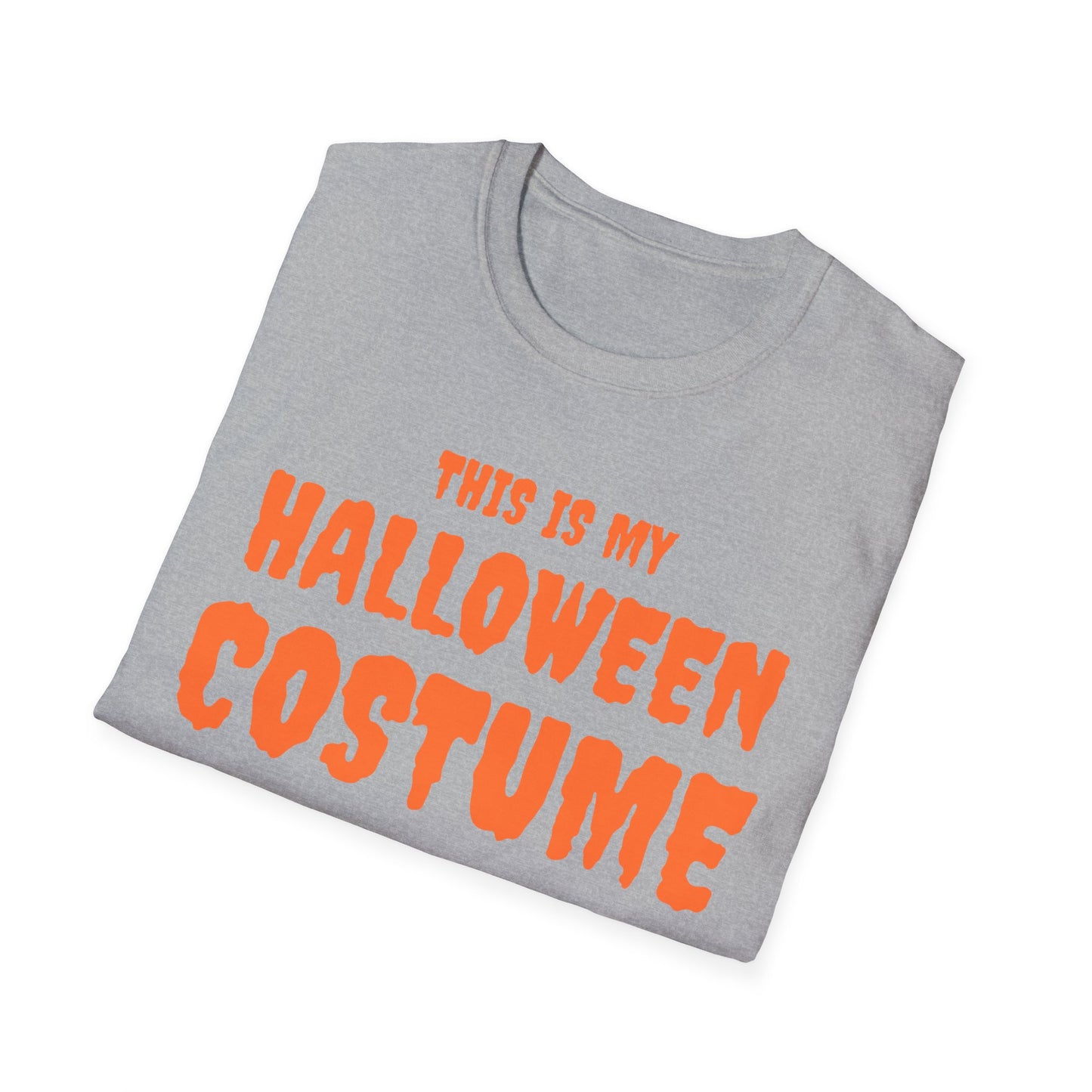 Halloween Costume T-Shirt, Fun Unisex Tee, Spooky Season Apparel, Casual Halloween Wear, Trick or Treat Shirt, Gift for Halloween Lovers