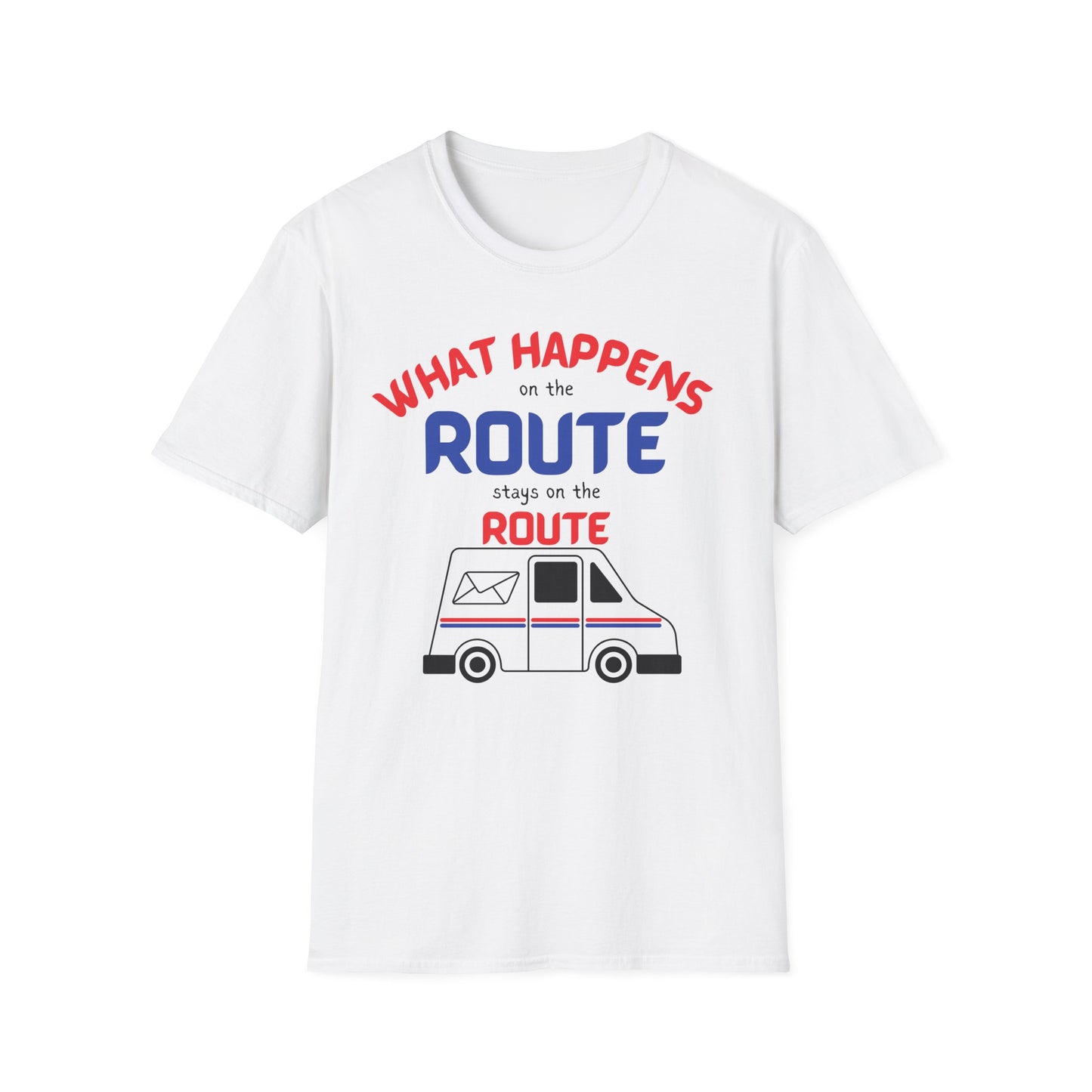 Fun Route Adventure T-Shirt, Casual Tee, Travel Shirt, Road Trip Gift, What Happens on the Route Tee, Unisex Gift Idea