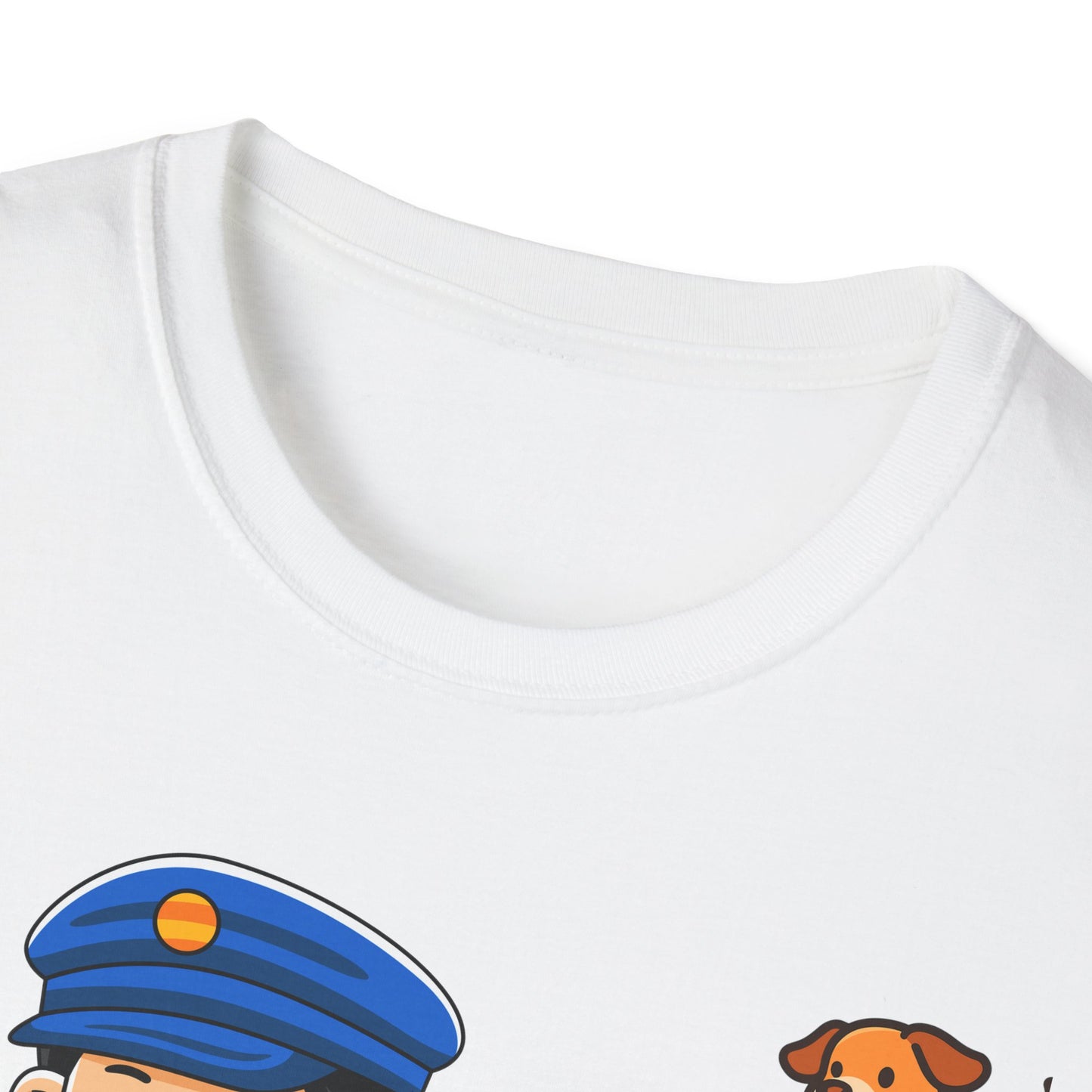 Friendly Neighborhood Mail Carrier T-Shirt, Unisex Graphic Tee, Dog Lover Gift, Animal Lover Apparel, Cute Animal T-Shirt, Fun Gift Idea