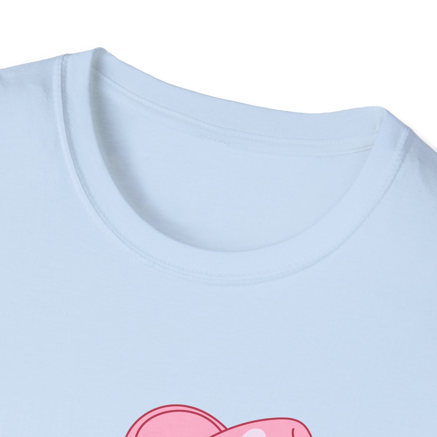 Pink Cowboy Hat Heart T-Shirt | Western Heart Graphic Tee