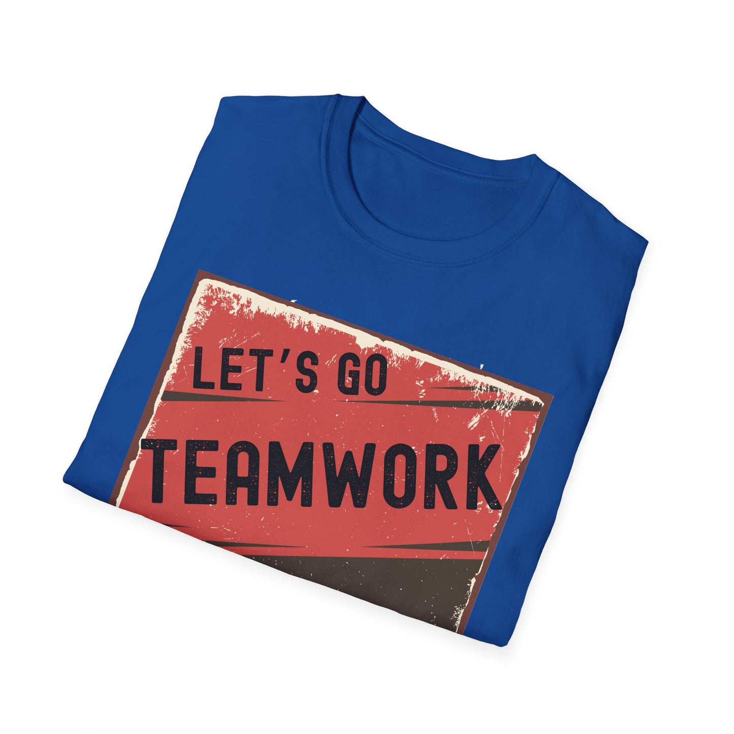 Let's Go Teamwork Unisex T-Shirt - Motivational Team Spirit Tee, Ideal for Sports Events, Team Outings, Fundraisers, Gifts