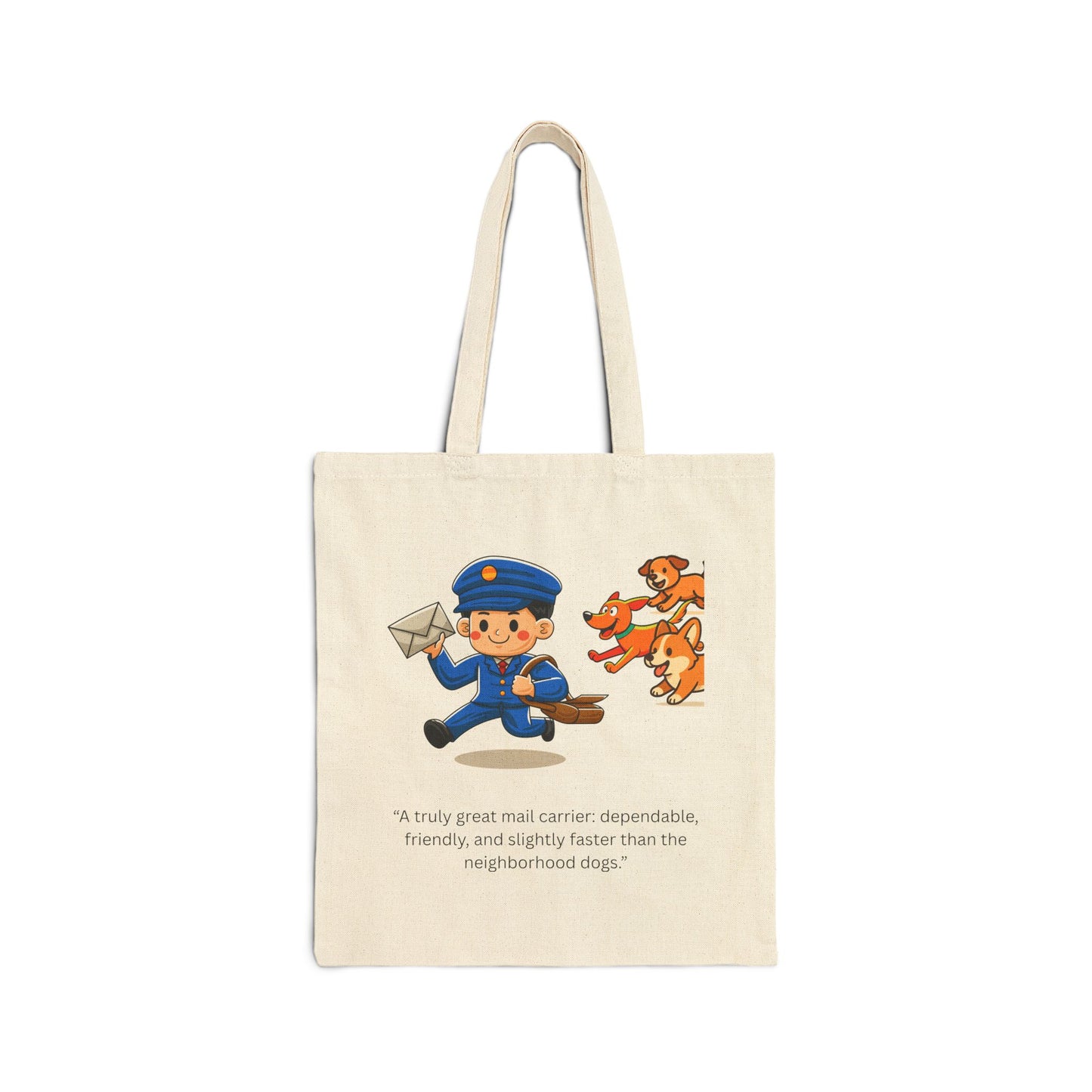 Charming Cotton Canvas Tote Bag, Playful Design for Mail Lovers, Eco-Friendly Shopping Bag, Perfect Gift for Postal Workers, Fun [...]