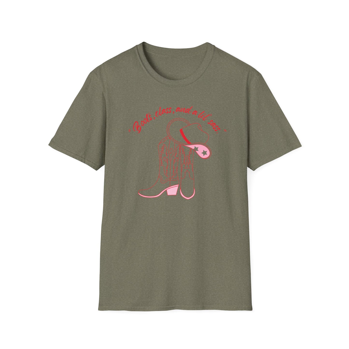 Cute Cowboy Boots Unisex T-Shirt, Western Style Tee, Country Shirt, Gift for Cowgirls, Festival Wear, Everyday Outfit