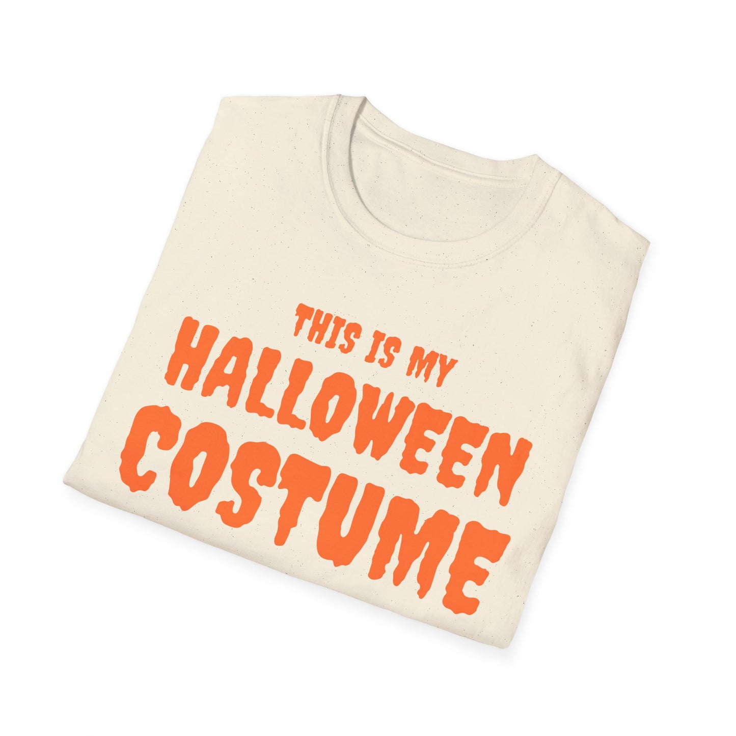 Halloween Costume T-Shirt, Fun Unisex Tee, Spooky Season Apparel, Casual Halloween Wear, Trick or Treat Shirt, Gift for Halloween Lovers