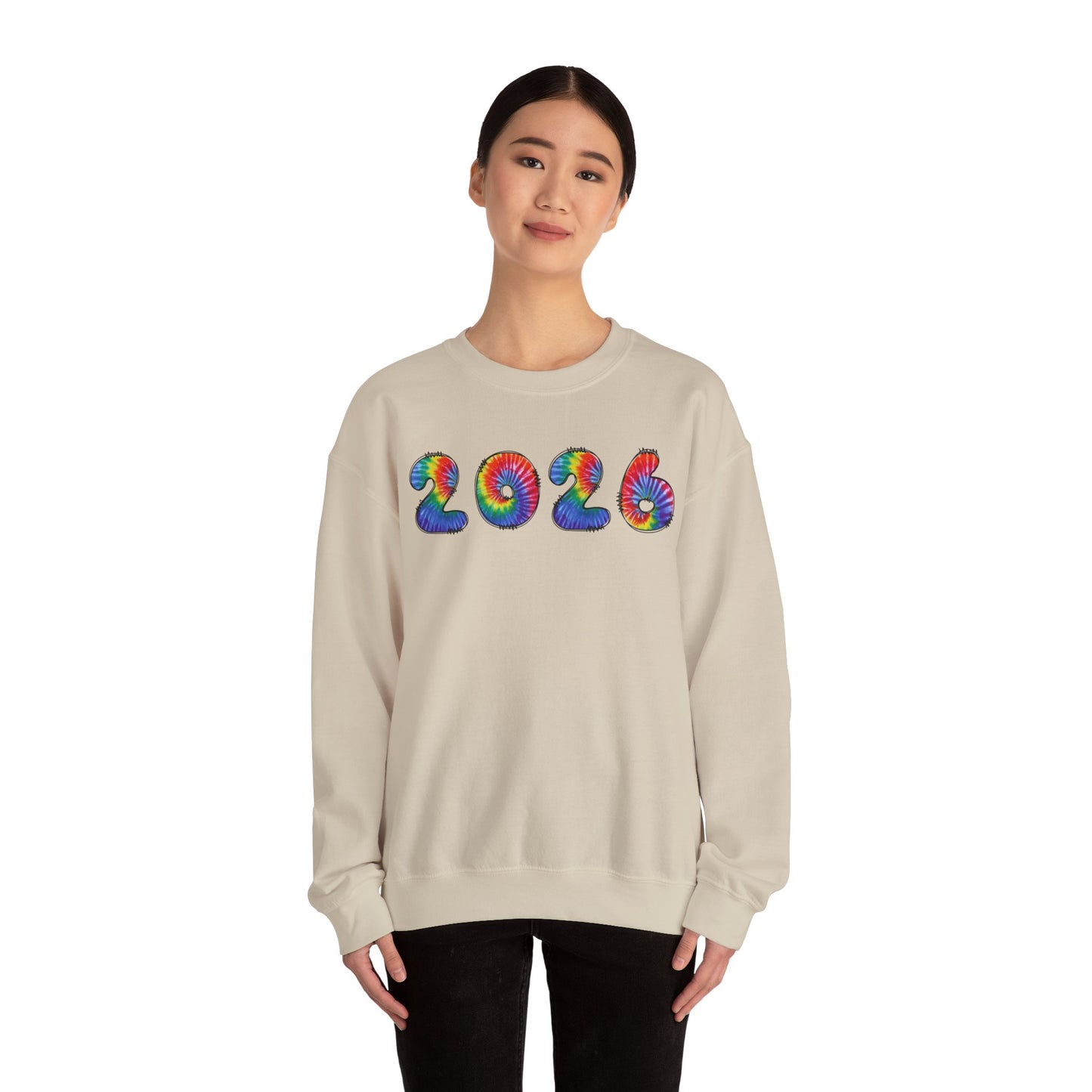 Tie Dye 2026 Sweatshirt