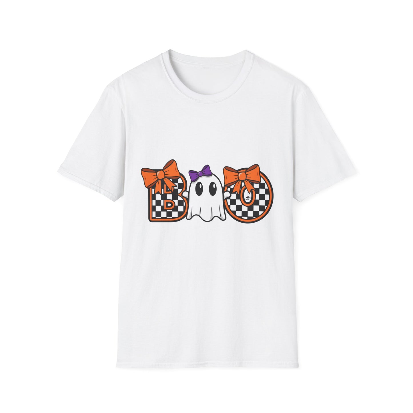 Halloween Ghost T-Shirt, Cute Boo Shirt, Unisex Halloween Apparel, Spooky Fashion, Trick or Treat Tees, Fall Wardrobe Essential