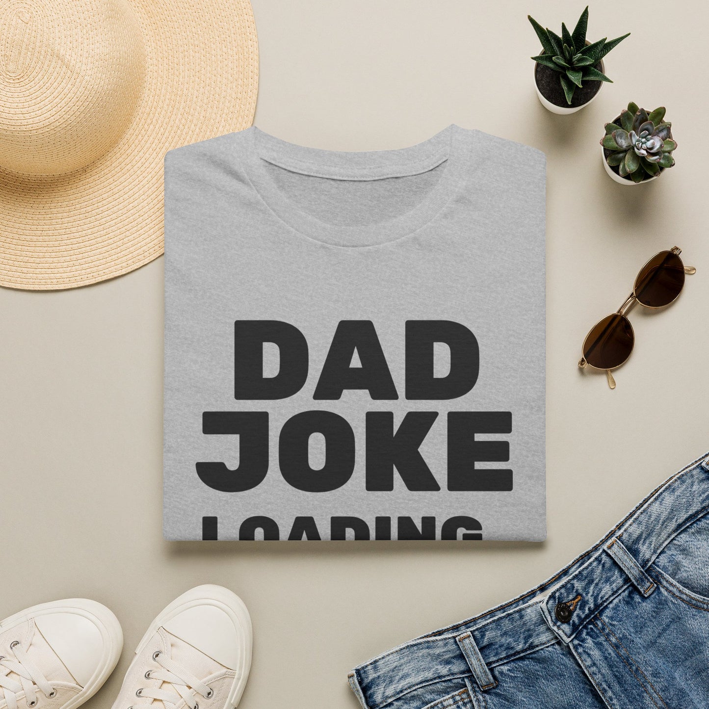 Dad Joke Loading T-Shirt | Funny Bar Humor Tee, Loading Progress Graphic