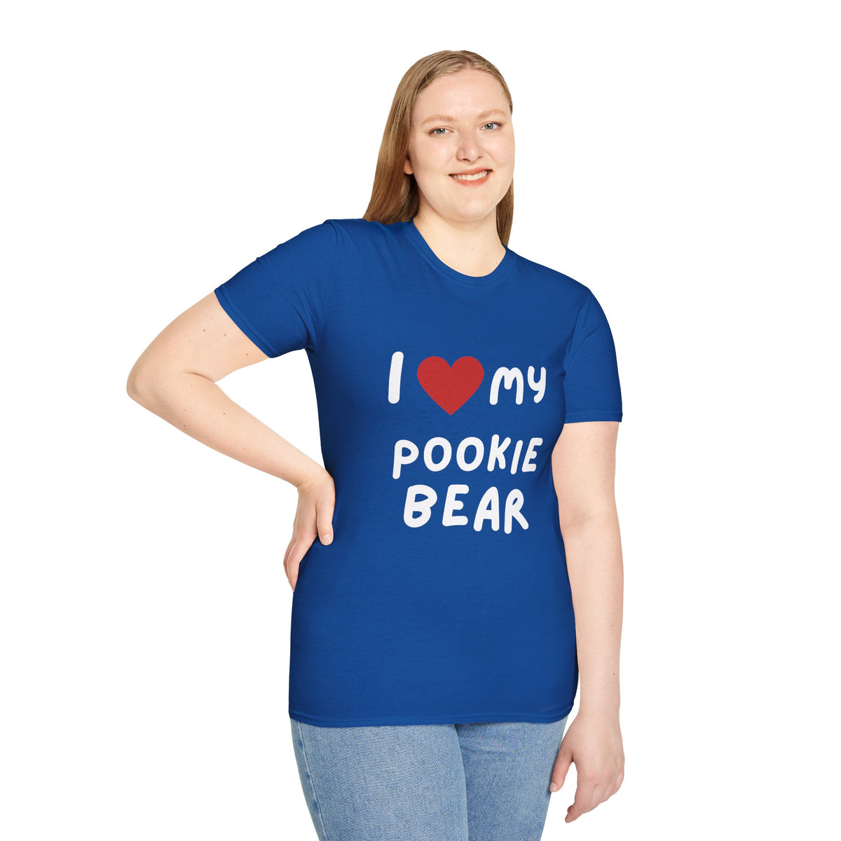 I Heart My Pookie Bear T-Shirt | Cute Heart Typography Tee