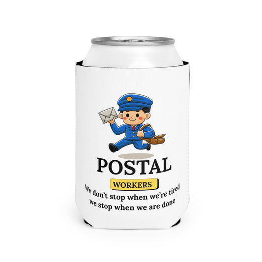 Postal Worker Can Cooler Sleeve, Fun Beverage Insulator Gift for Mail Carriers, Unique Postal Service Merchandise, Custom Koozie for [...]
