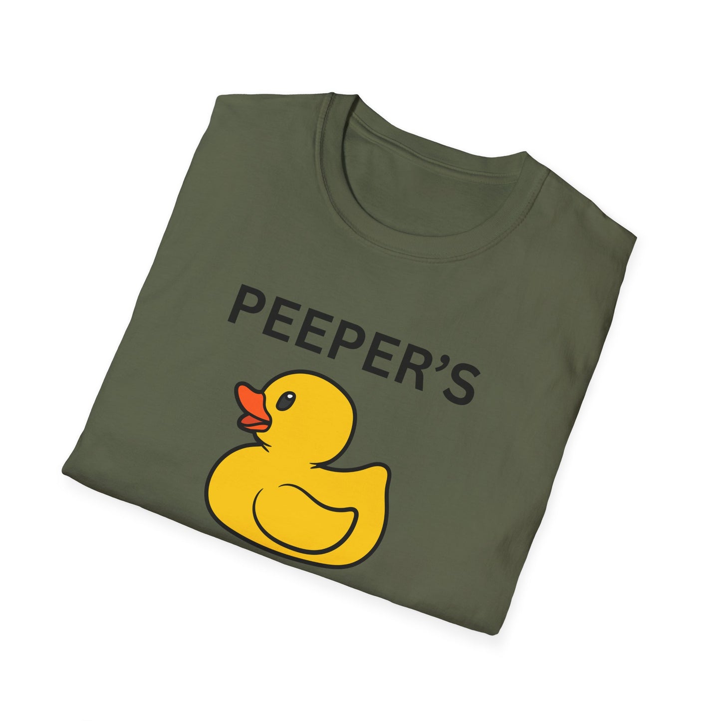Quirky Duck T-Shirt, Fun Graphic Tee, Playful Gift, Casual Wear, Birthday Present, Summer Outfit