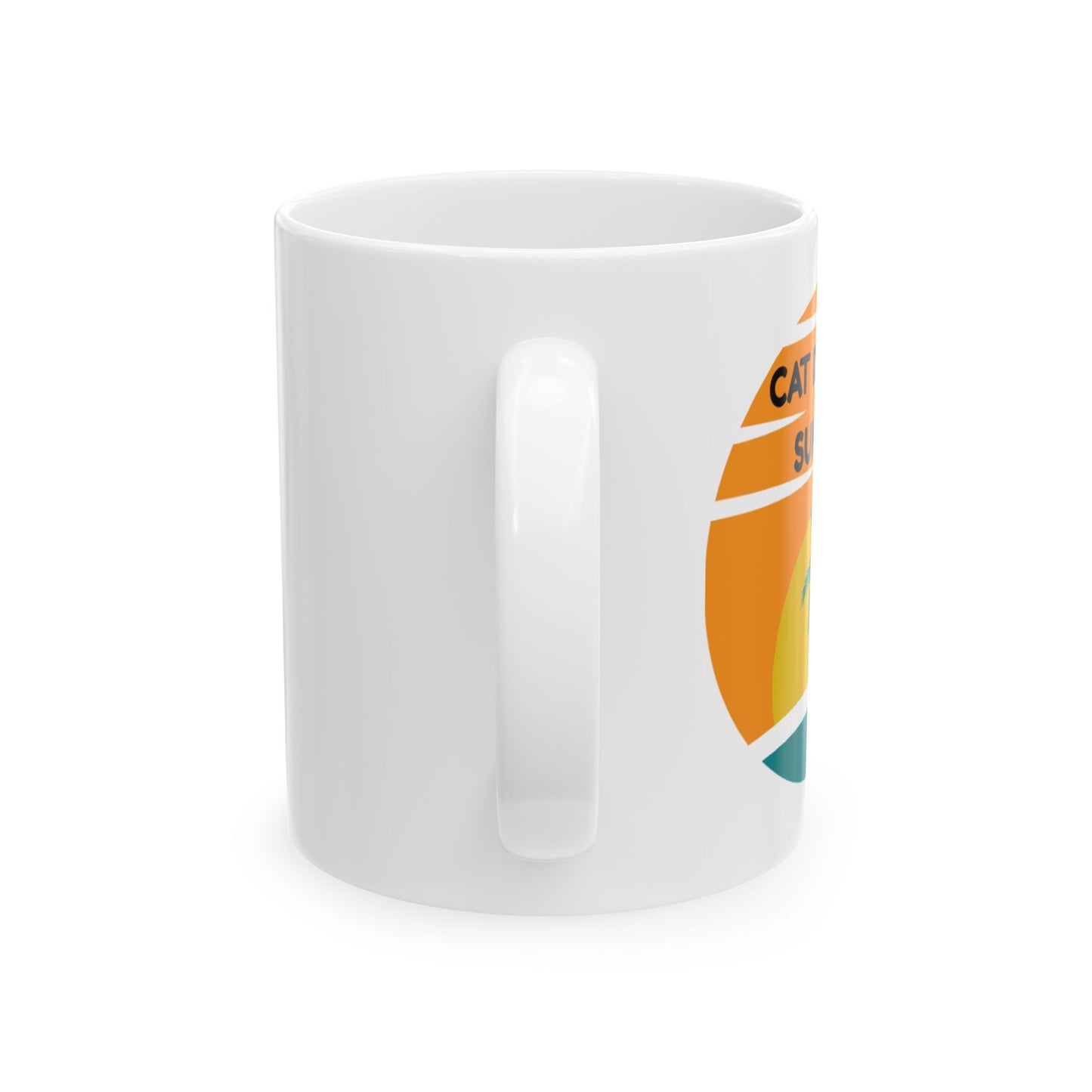 Cat days of Summer coffee mug.