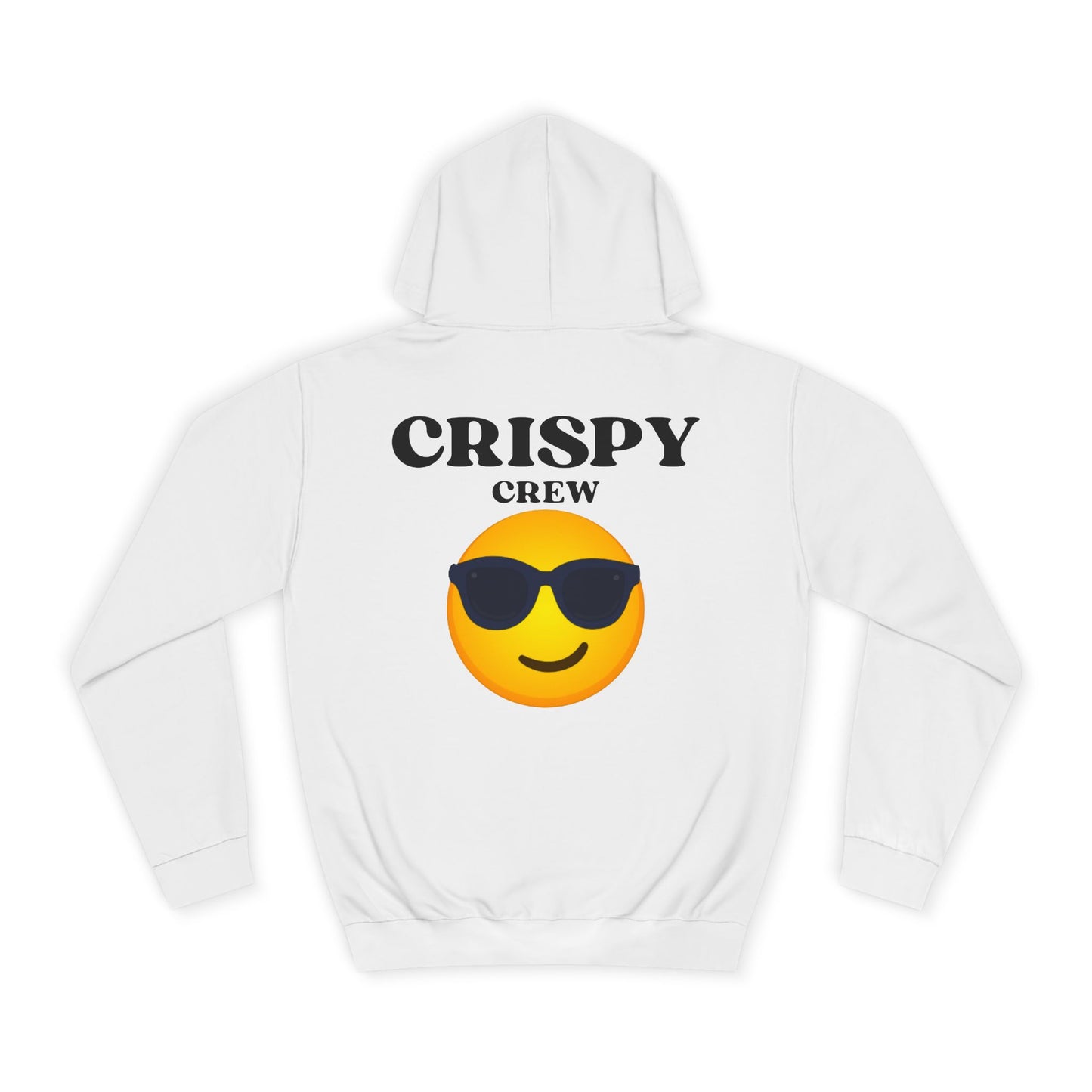 Crispy Crew Unisex College Hoodie, Cozy Sweatshirt Gift for Students, Casual Wear, School Spirit, Birthday, Graduation