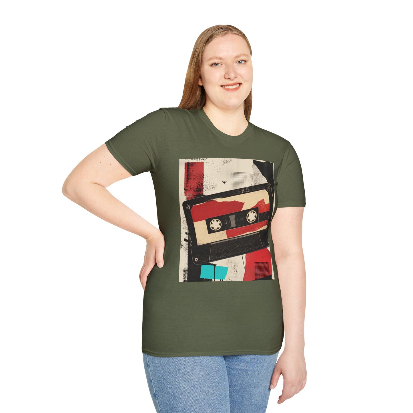 Retro Cassette Tape T-Shirt | Vintage Music Graphic