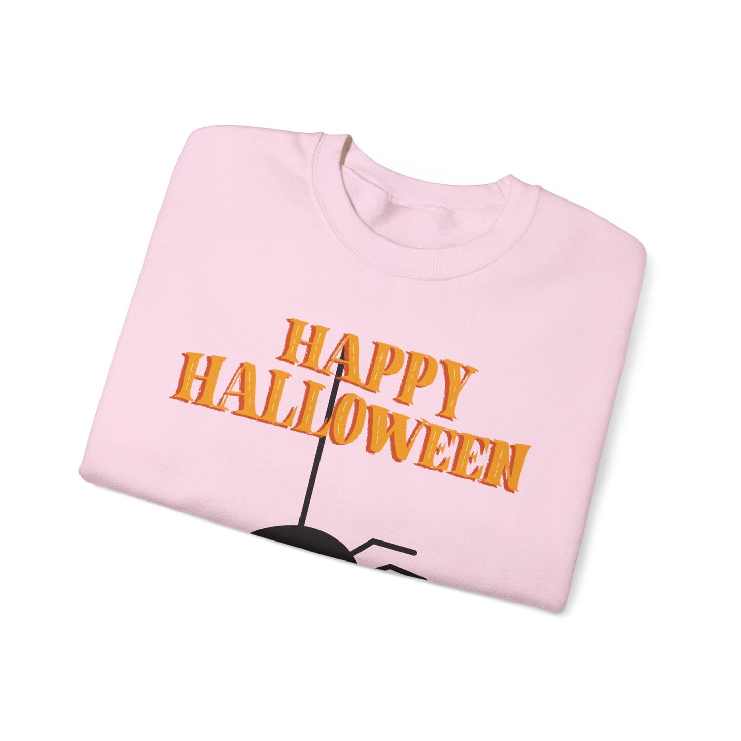 Halloween Spider Crewneck Sweatshirt | Cozy Unisex Pullover, Perfect for Fall, Halloween, Spooky Season, Gift for Friends