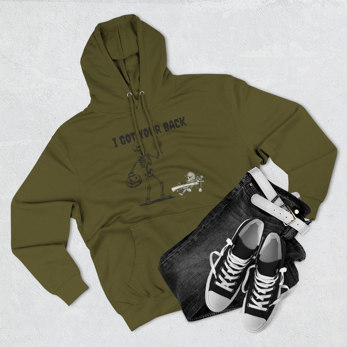 Fun Skeleton Hoodie, Halloween Gift, Cozy Fleece Sweatshirt, Unisex Pullover, Casual Wear, Unique Hoodie for Friends