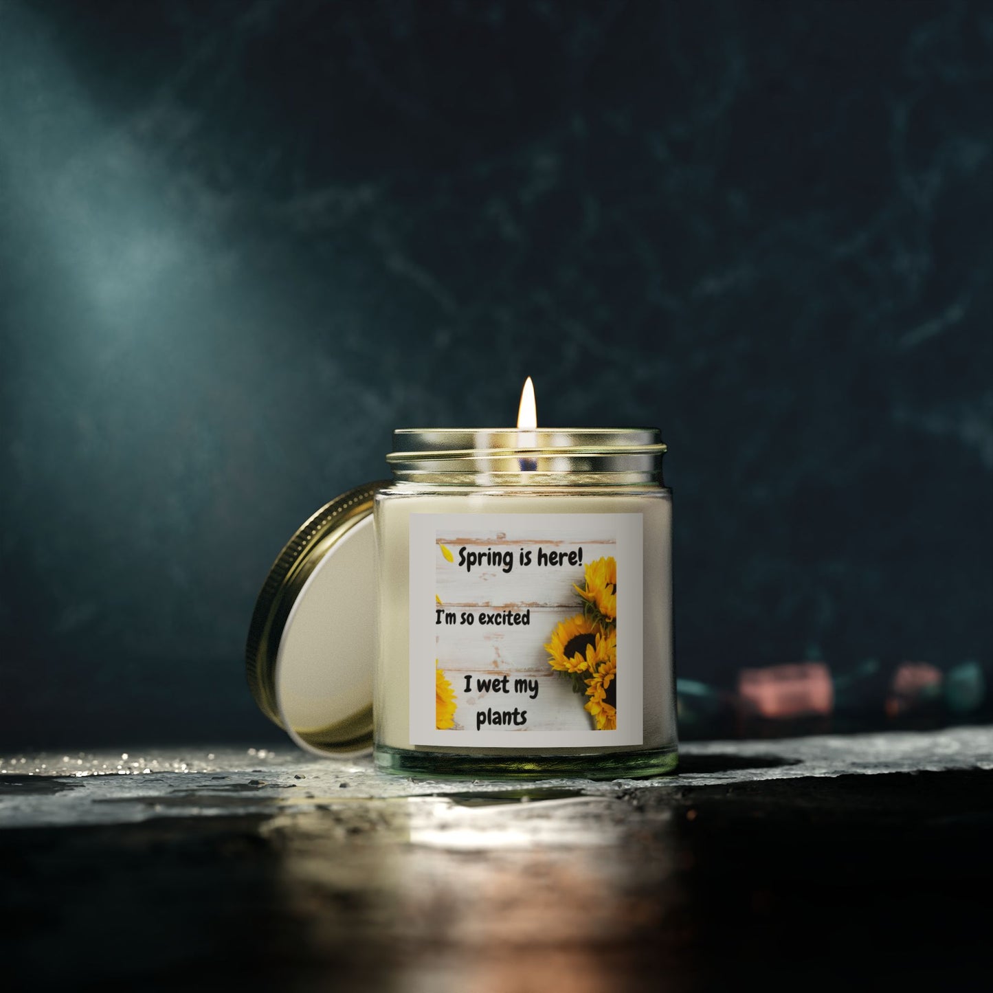 Scented Candles, Coconut Apricot Wax (4oz, 9oz)