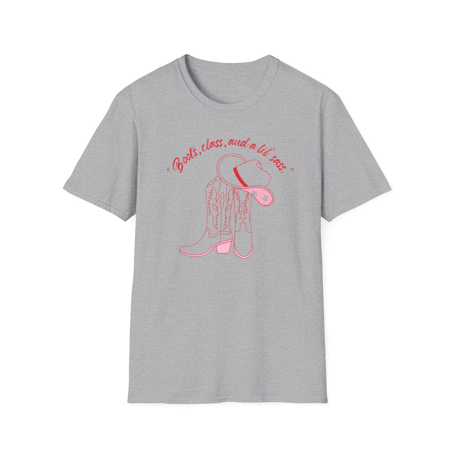 Cute Cowboy Boots Unisex T-Shirt, Western Style Tee, Country Shirt, Gift for Cowgirls, Festival Wear, Everyday Outfit