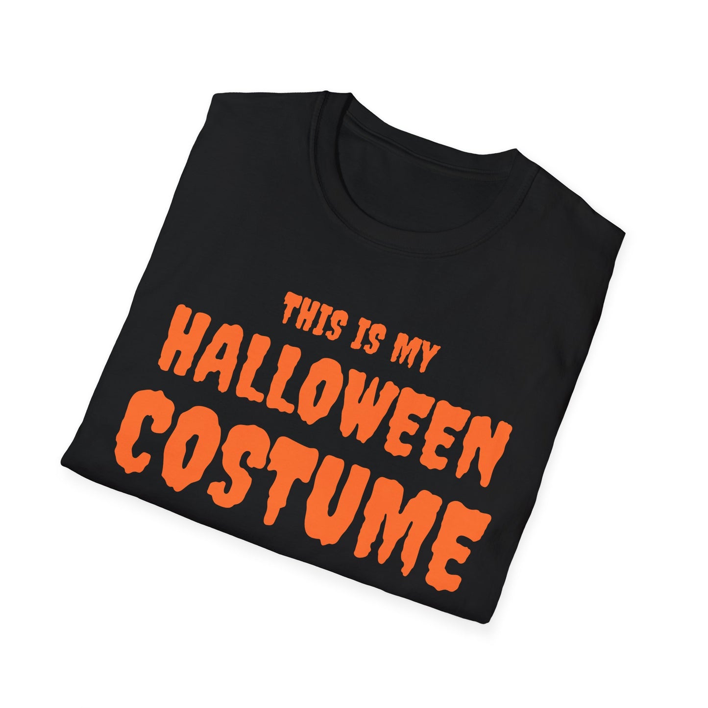 Halloween Costume T-Shirt, Fun Unisex Tee, Spooky Season Apparel, Casual Halloween Wear, Trick or Treat Shirt, Gift for Halloween Lovers