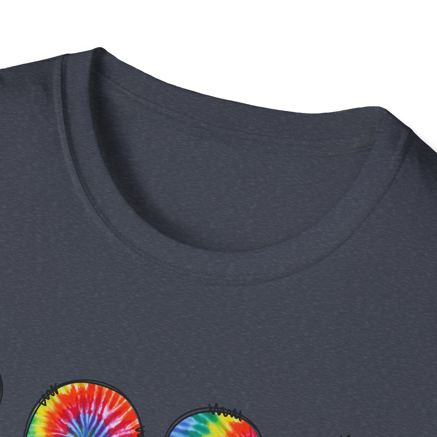 Tie Dye 2026 T-Shirt | Colorful Swirl Number Tee