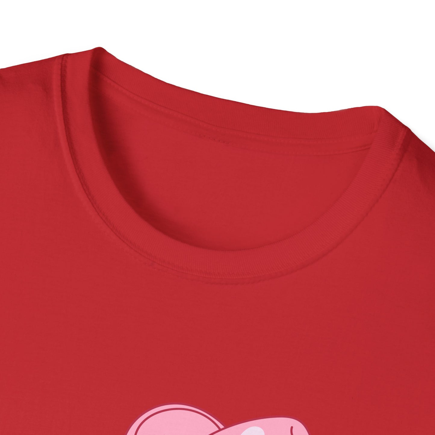 Pink Cowboy Hat Heart T-Shirt | Western Heart Graphic Tee
