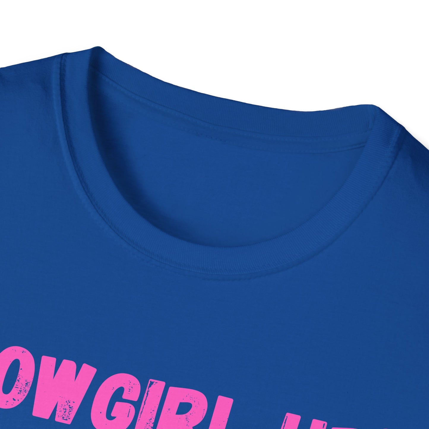 Cow girl up text T Shirt | Pink Western Typography Tee
