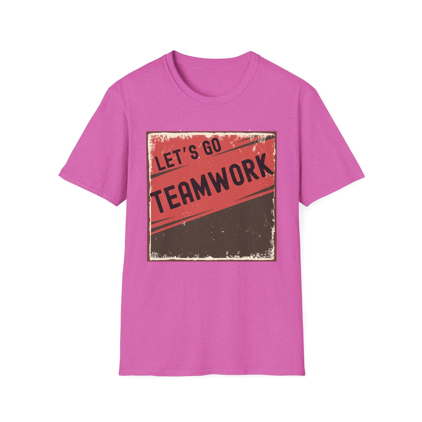 Let's Go Teamwork Unisex T-Shirt - Motivational Team Spirit Tee, Ideal for Sports Events, Team Outings, Fundraisers, Gifts