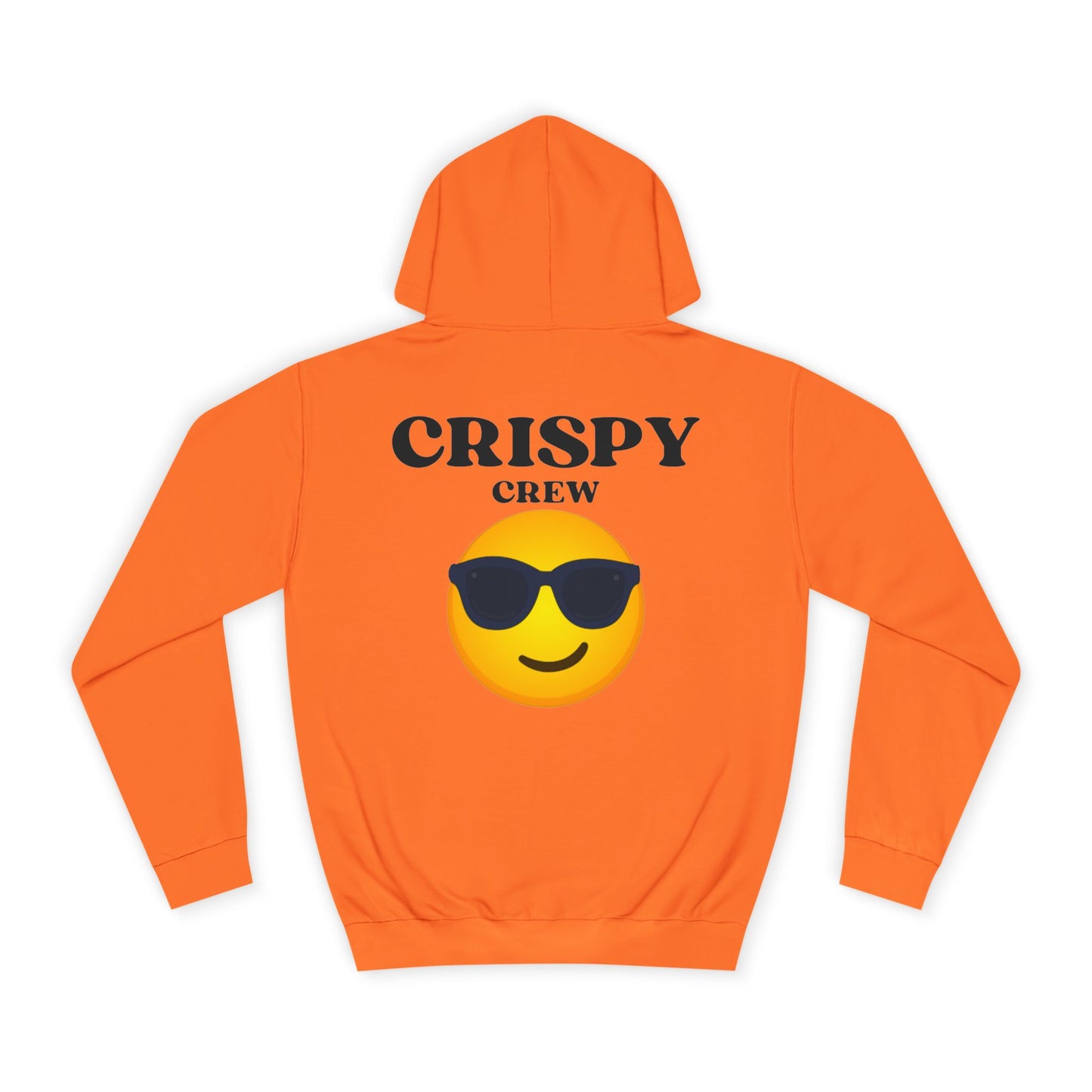 Crispy Crew Unisex College Hoodie, Cozy Sweatshirt Gift for Students, Casual Wear, School Spirit, Birthday, Graduation