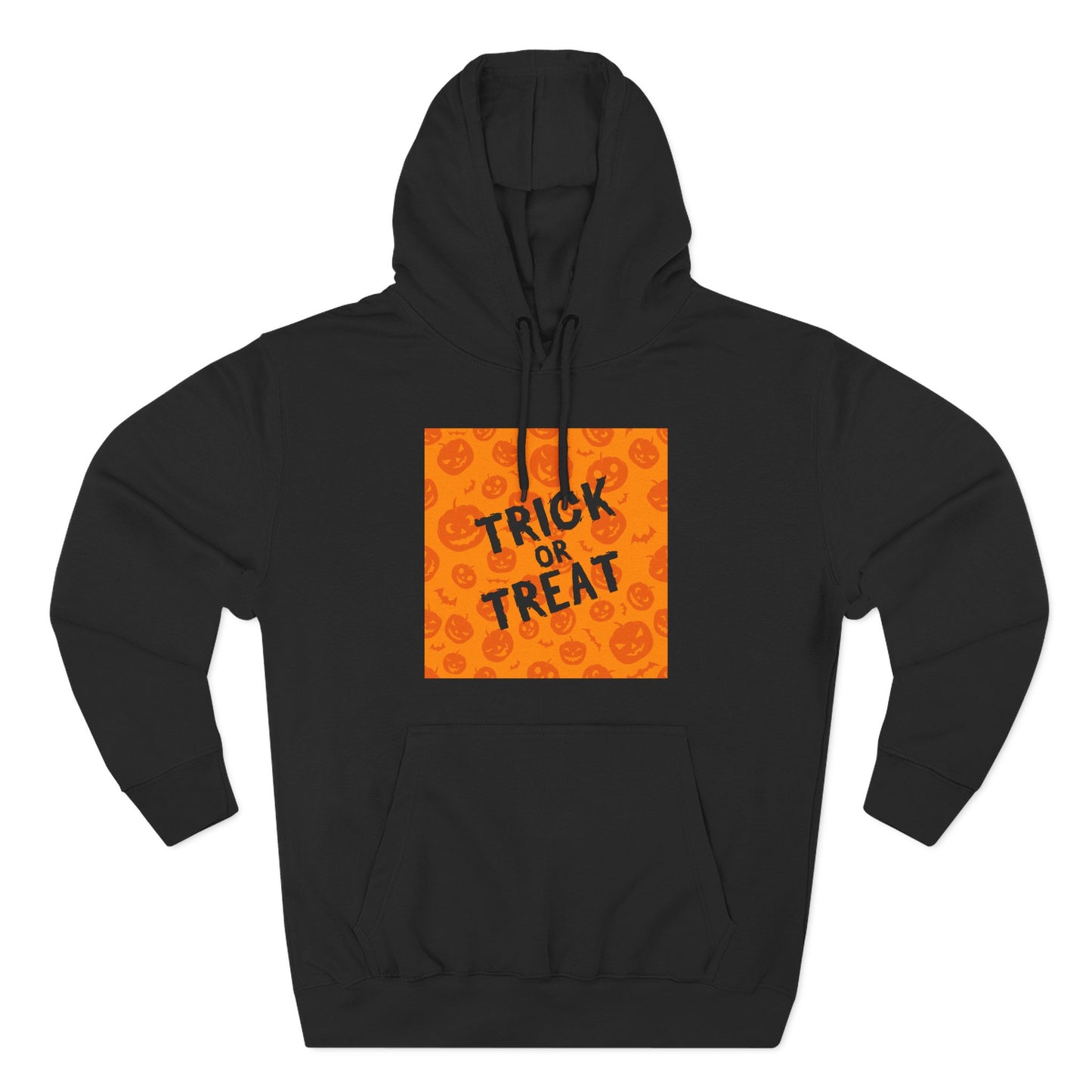 Halloween Trick or Treat Hoodie, Cozy Fleece Sweatshirt for Fall, Halloween Costume, Holiday Gift, Spooky Season Apparel