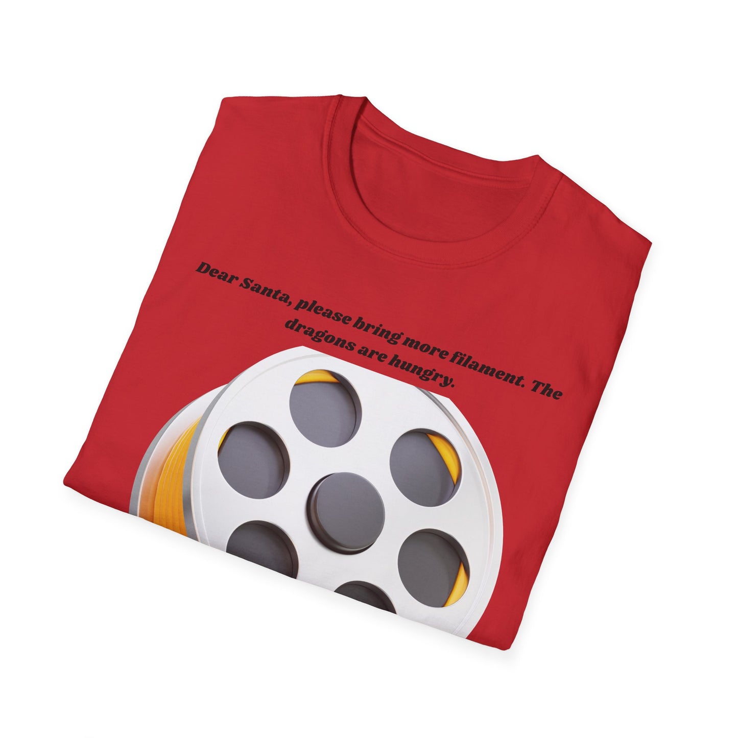 Filament Spool Graphic T-Shirt | 3D Printing Humor
