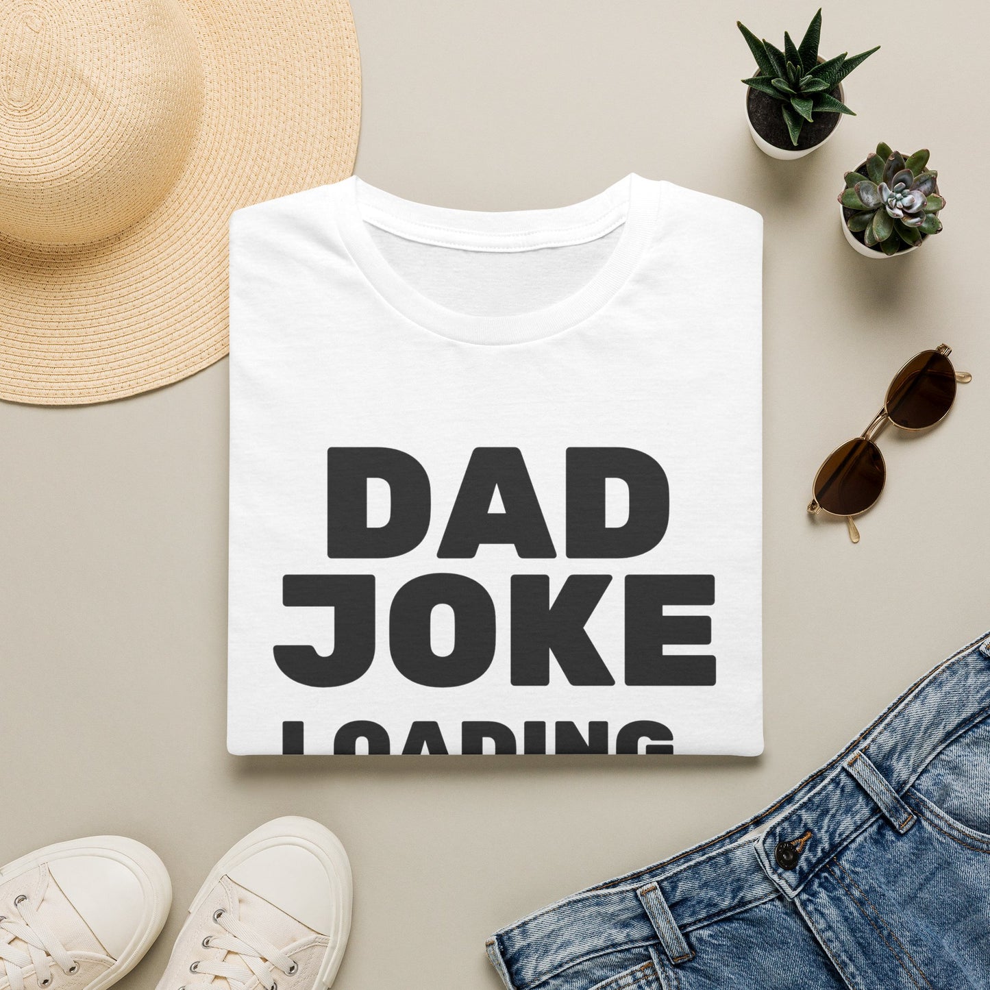 Dad Joke Loading T-Shirt | Funny Bar Humor Tee, Loading Progress Graphic