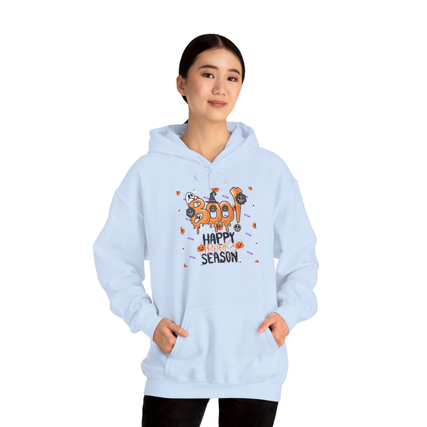 Halloween Vibes Unisex Hoodie - Spooky Season Sweatshirt, Cozy Fall Apparel, Graphic Hoodie for Halloween Lovers, Unisex Casual Wear