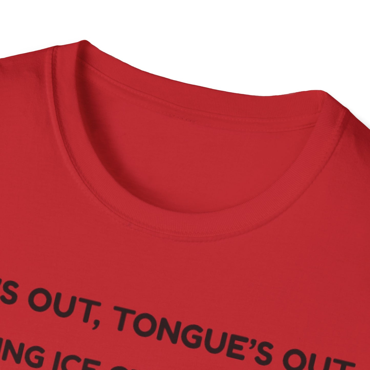 Suns Out Tongues Out Ice Cream TShirt, Summer Fun Shirt, Kids Ice Cream Truck Tee, Playful Unisex TShirt, Ice Cream Lover Gift