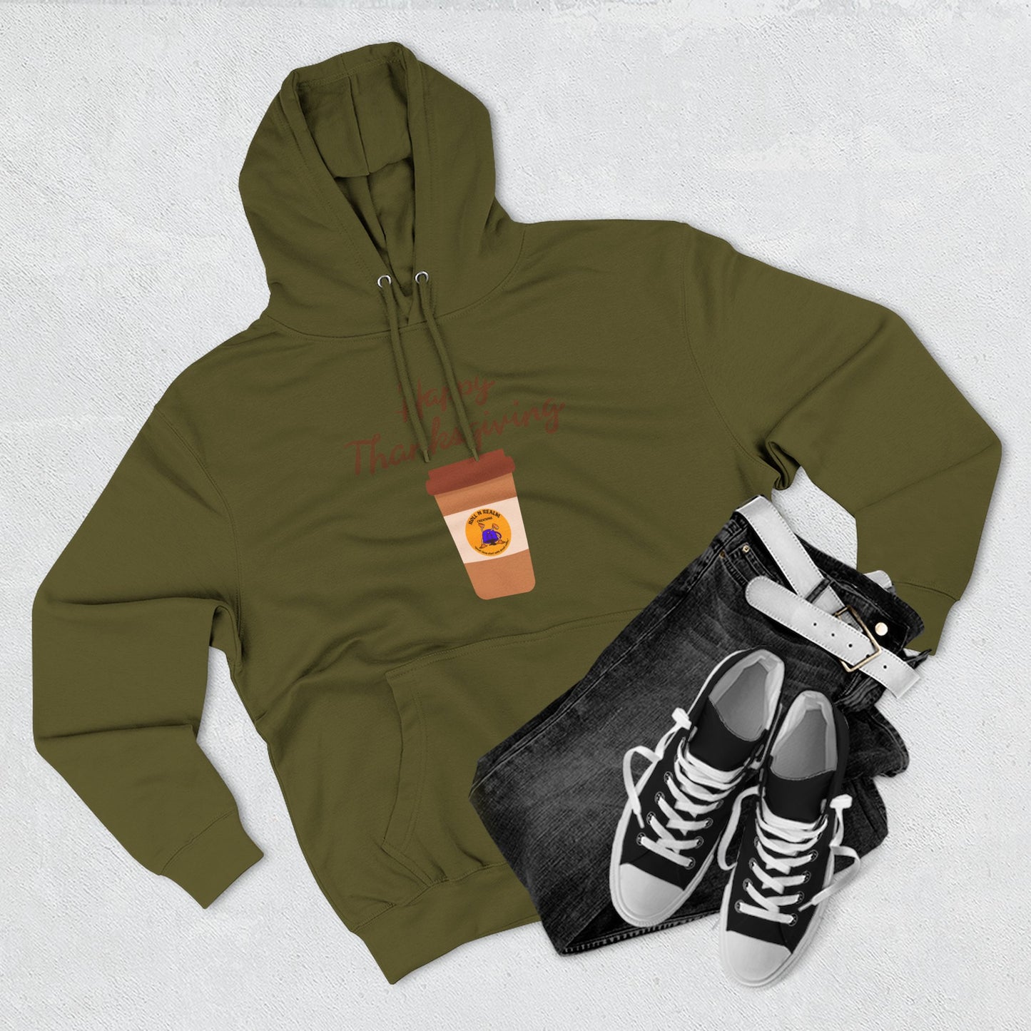 Thanksgiving Fleece Hoodie, Cozy Fall Sweatshirt, Holiday Hooded Pullover, Autumn Outfit, Thanksgiving Gift