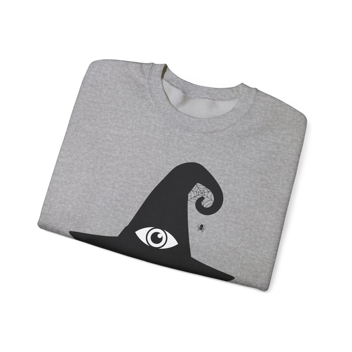 Halloween Unisex Sweatshirt - If The Hat Fits, Cozy Fall Wear, Witchy Vibe Apparel, Perfect for Spooky Season, Gift for Occasions