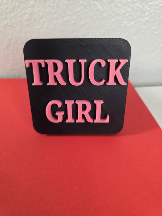 TRUCK GIRL HITCH RECIEVER