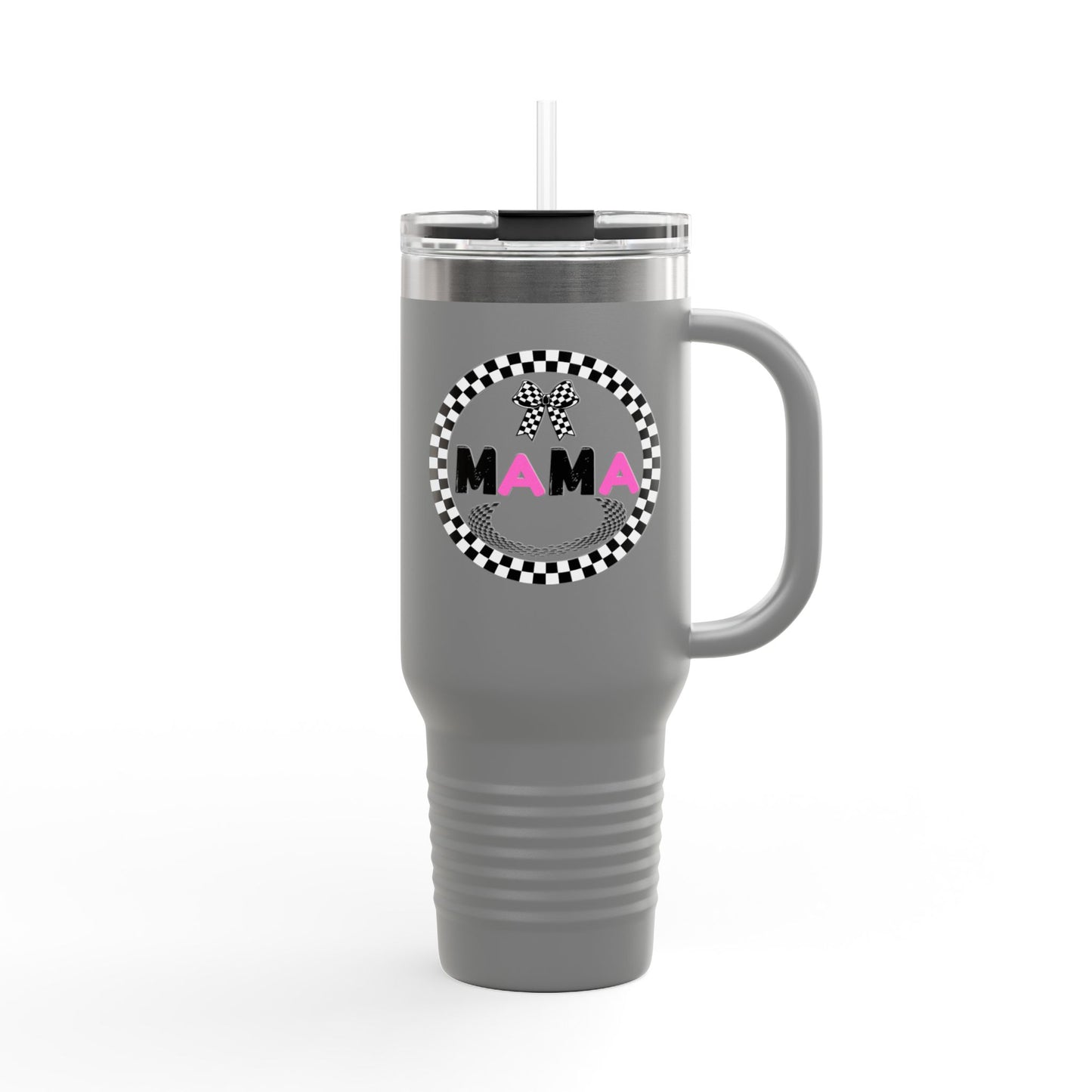 Mama's Insulated Travel Mug, 40oz, Stylish Drinkware for Moms, Travel Companion, Gift for Mother's Day, Road Trip Essential