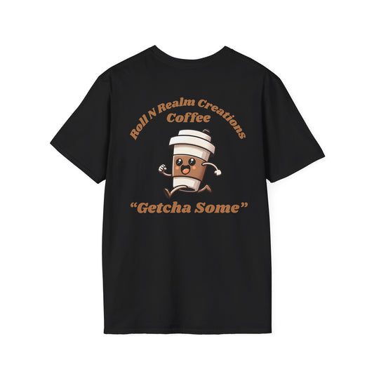 Coffee Lover's Unisex T-Shirt, Fun Caffeine Gift, Getcha Some Tee for Baristas, Coffee Enthusiasts, Casual Style