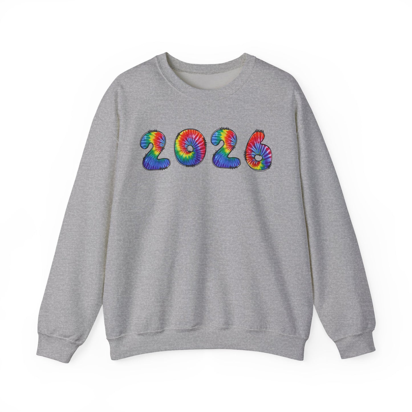 Tie Dye 2026 Sweatshirt