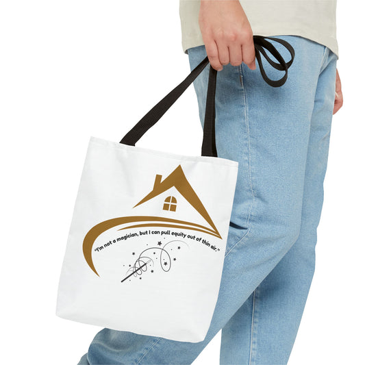 Cosmic Quote Tote Bag, Inspirational Eco-Friendly Bag, Great for Shopping, Gifts for Homeowners, Unique Gift for Housewarming