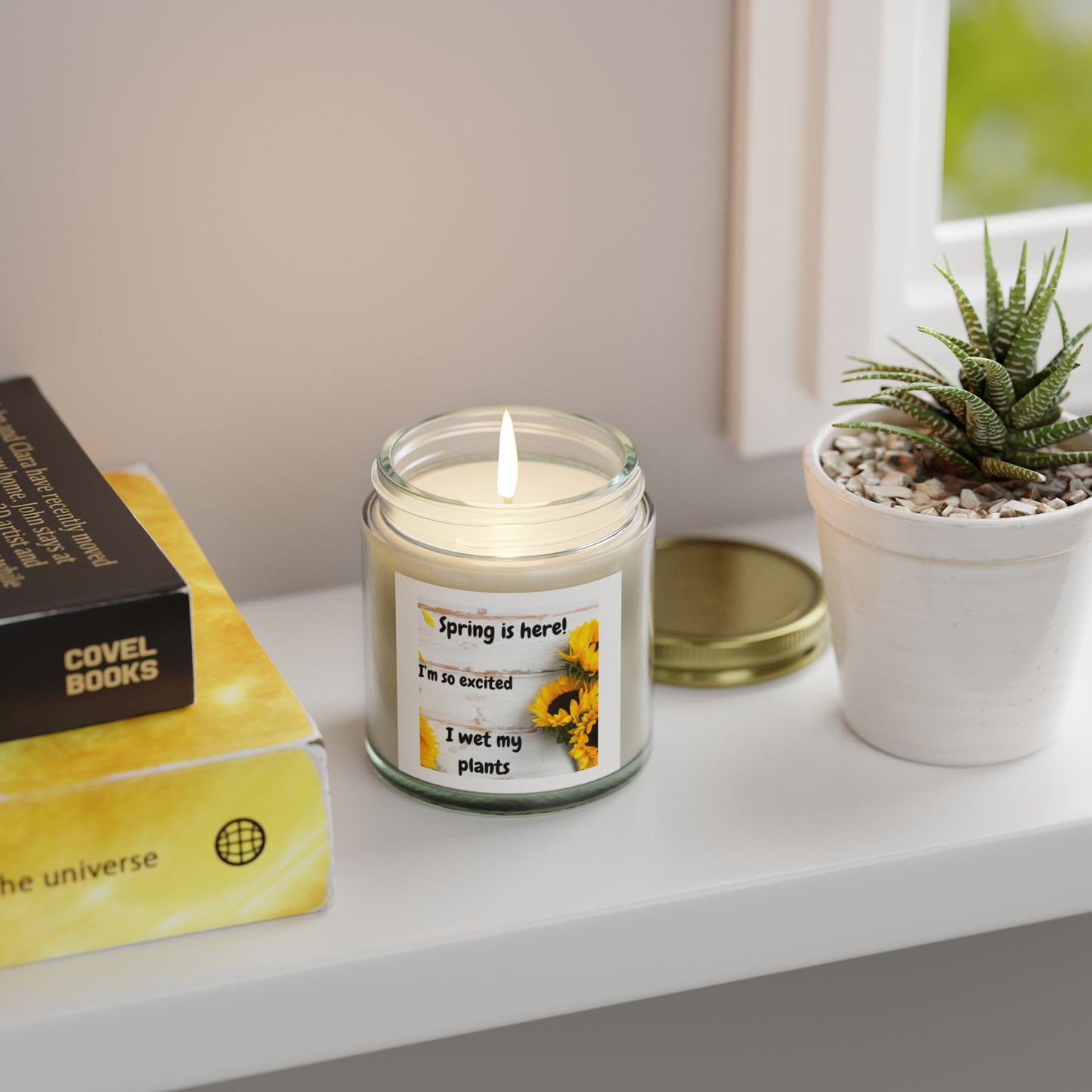 Scented Candles, Coconut Apricot Wax (4oz, 9oz)