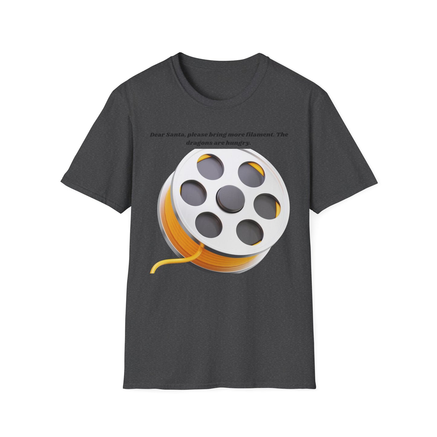 Filament Spool Graphic T-Shirt | 3D Printing Humor