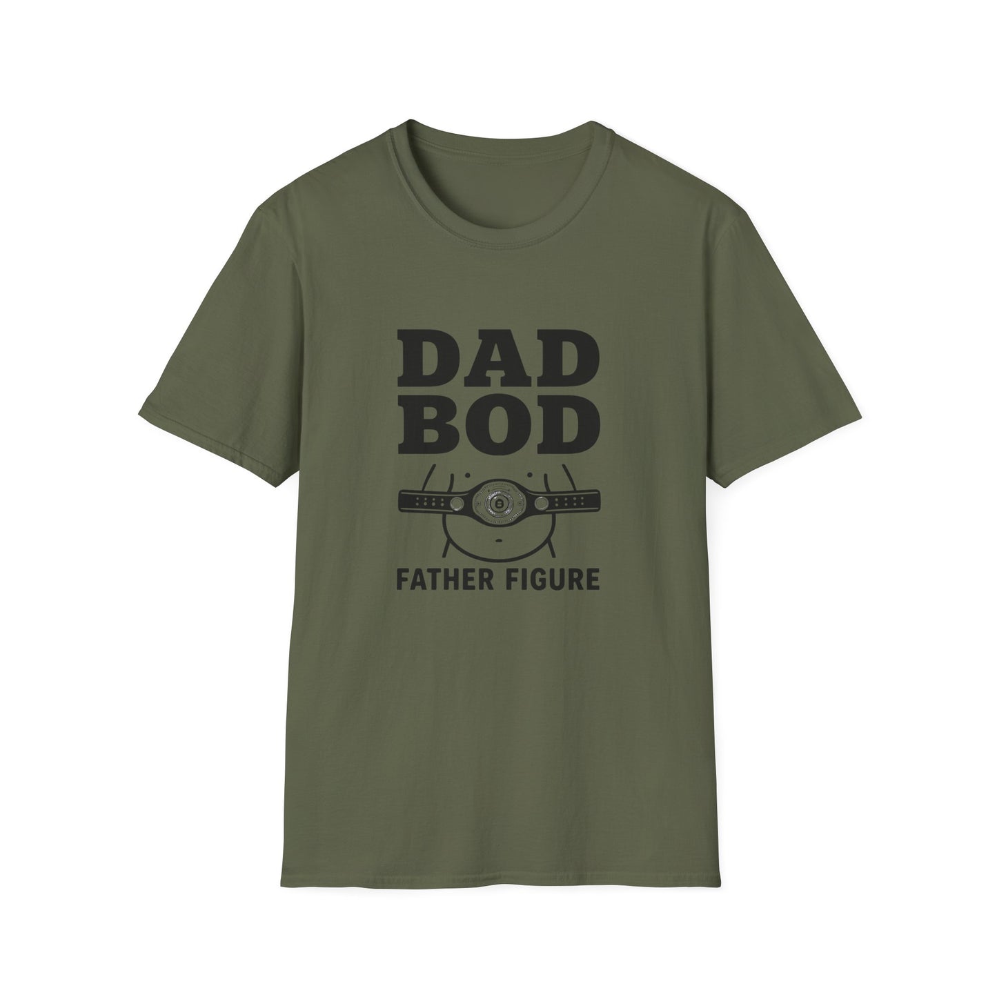 Dad Bod Father Figure T-Shirt | Funny Dad Bod Tee