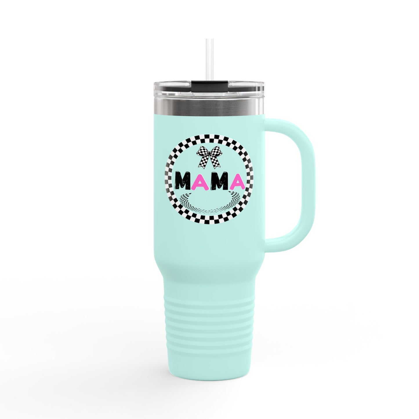 Mama's Insulated Travel Mug, 40oz, Stylish Drinkware for Moms, Travel Companion, Gift for Mother's Day, Road Trip Essential