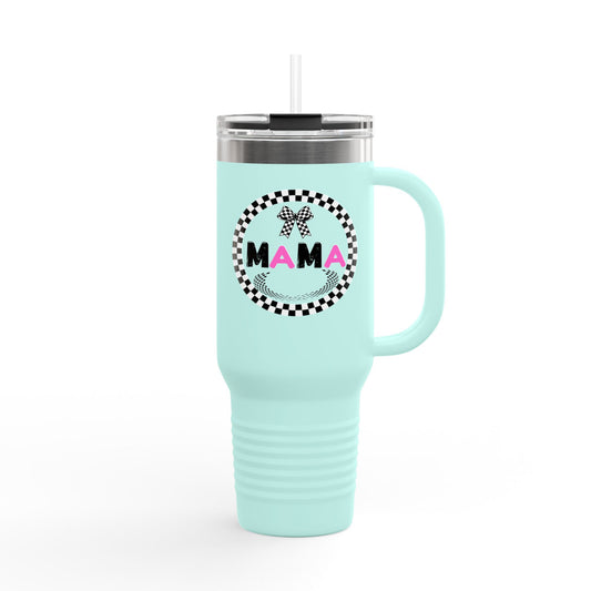 Mama's Insulated Travel Mug, 40oz, Stylish Drinkware for Moms, Travel Companion, Gift for Mother's Day, Road Trip Essential